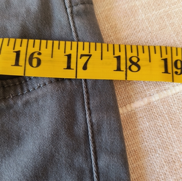 Jag Petite High Rise Peri Straight Crop Cotton Capris NWT - Picture 3 of 11